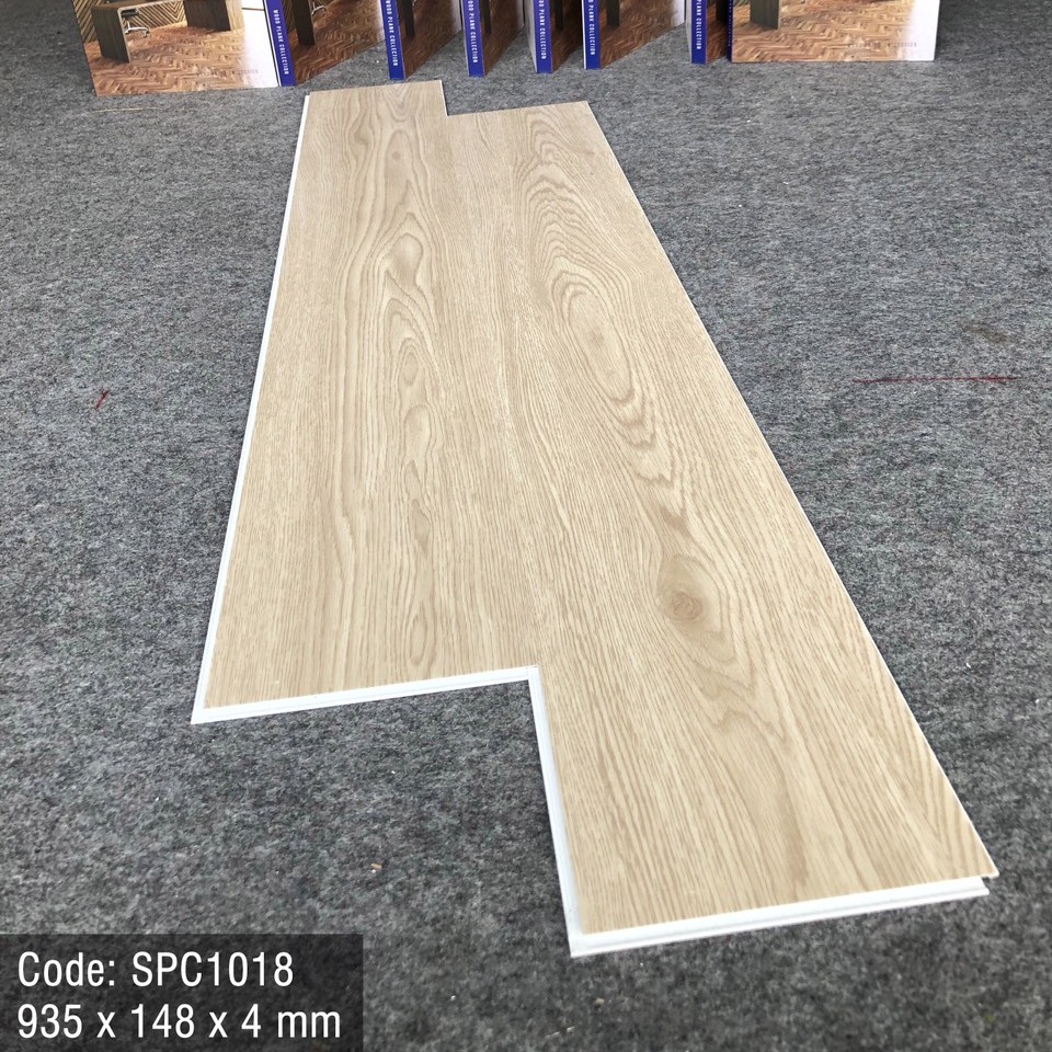 Sàn nhựa hèm khóa SPC1018 4li